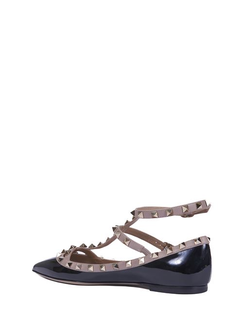 ballerina Rockstud in vernice VALENTINO GARAVANI | 5W2S0376VNWN91